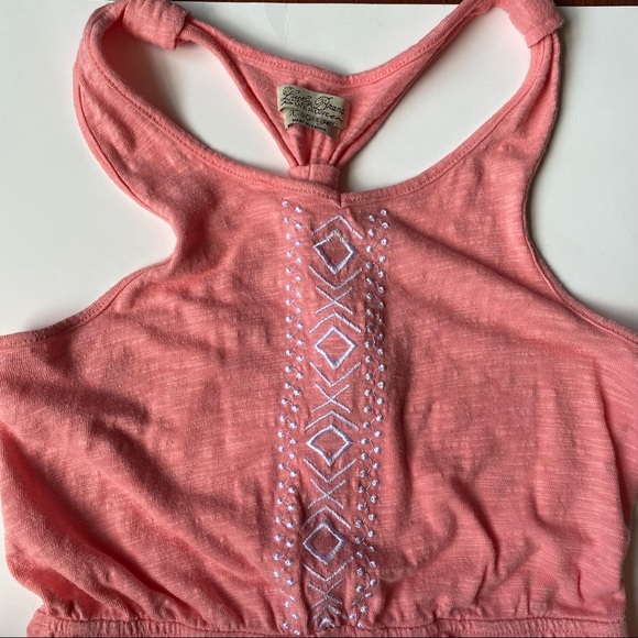 Lucky Brand Girls Racerback Tank Dress - Picture 6 of 8